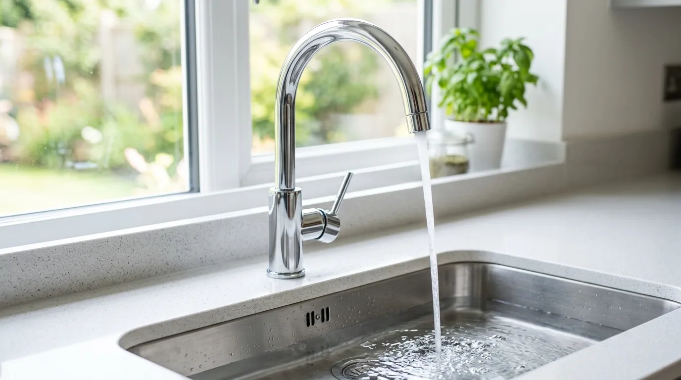 Local Plumbing Master Pros same day plumber fixing a faucet in Ellinwood, KS